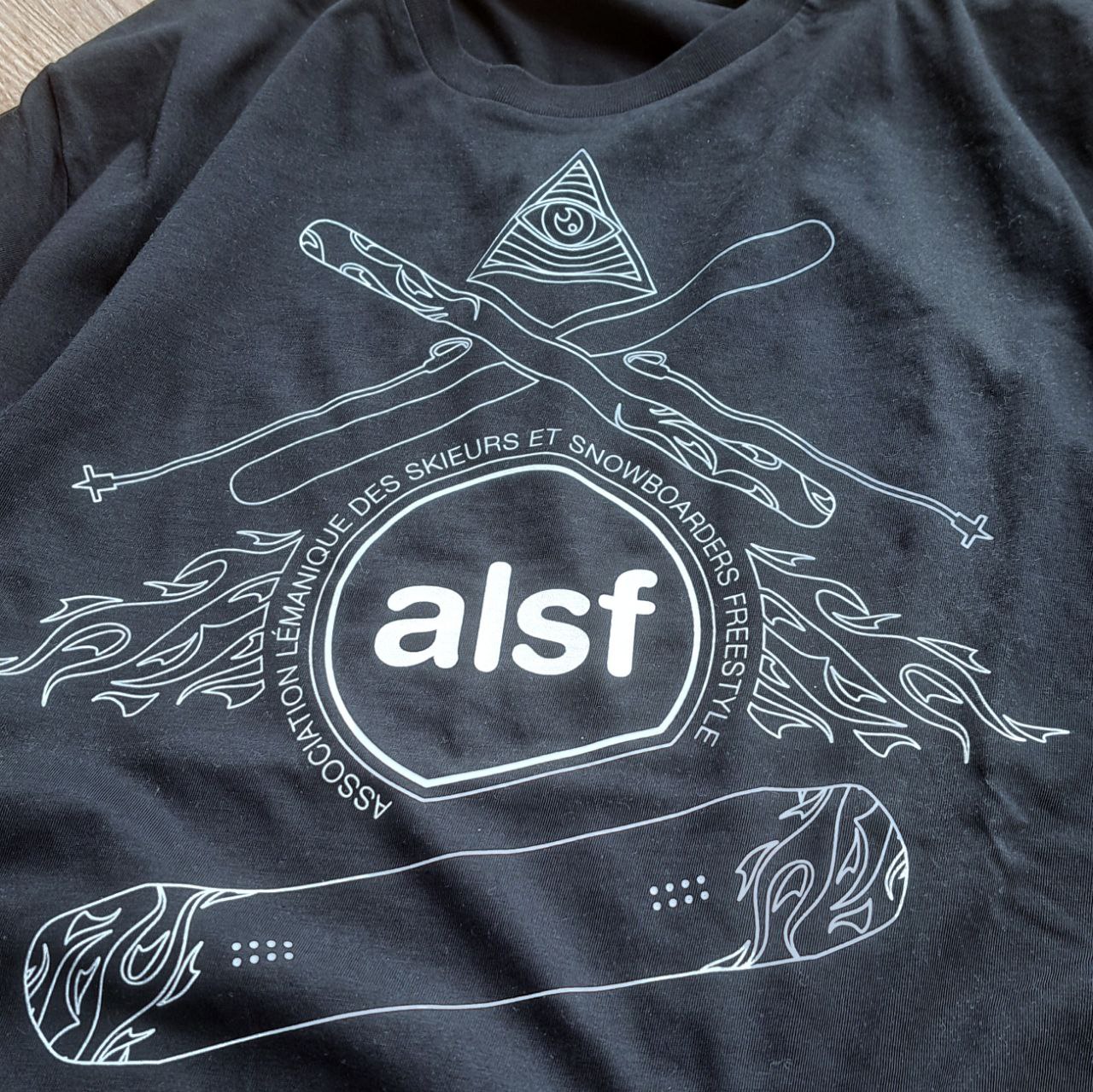Black ALSF Tee – Image 2