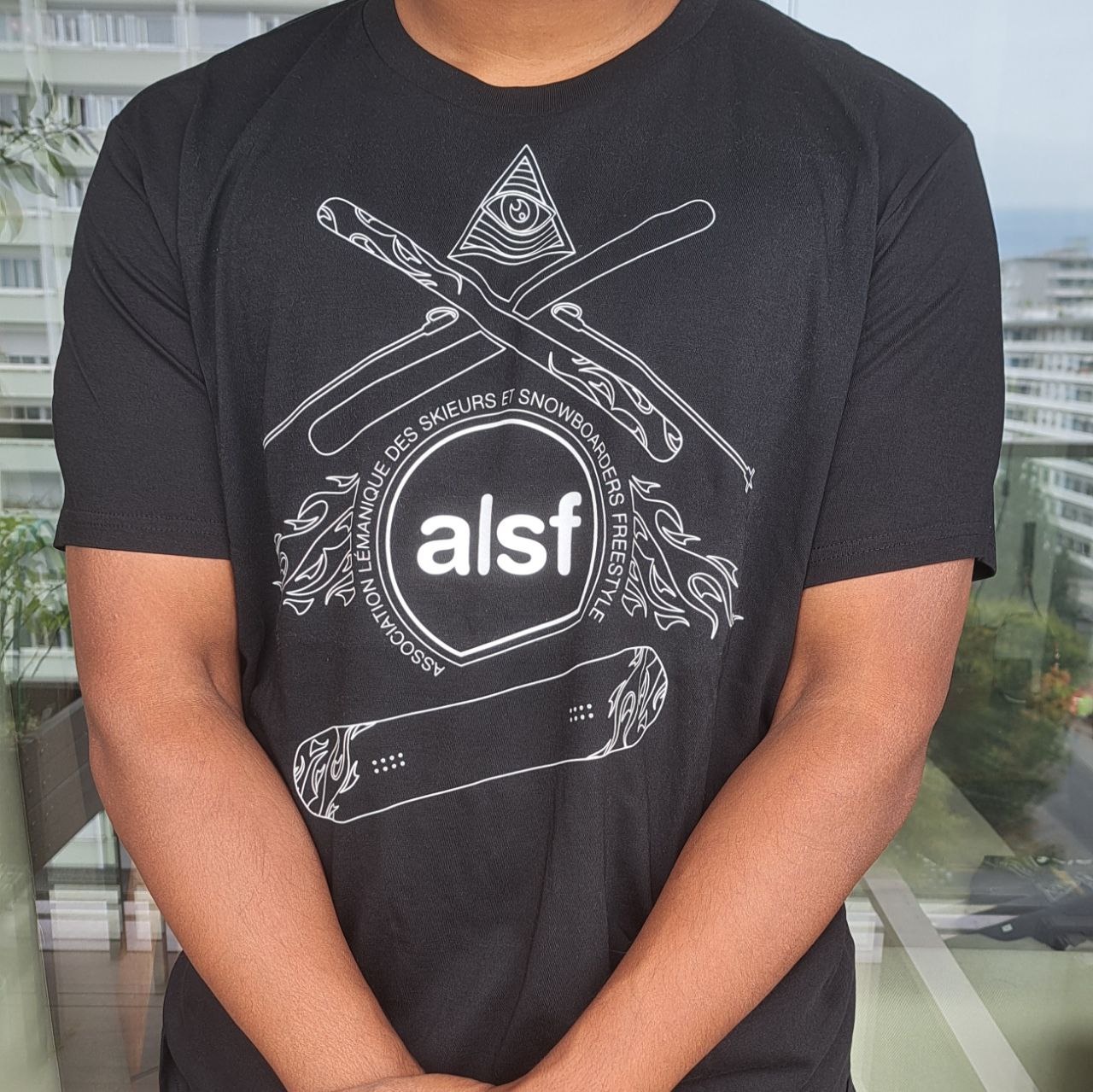 Black ALSF Tee – Image 3