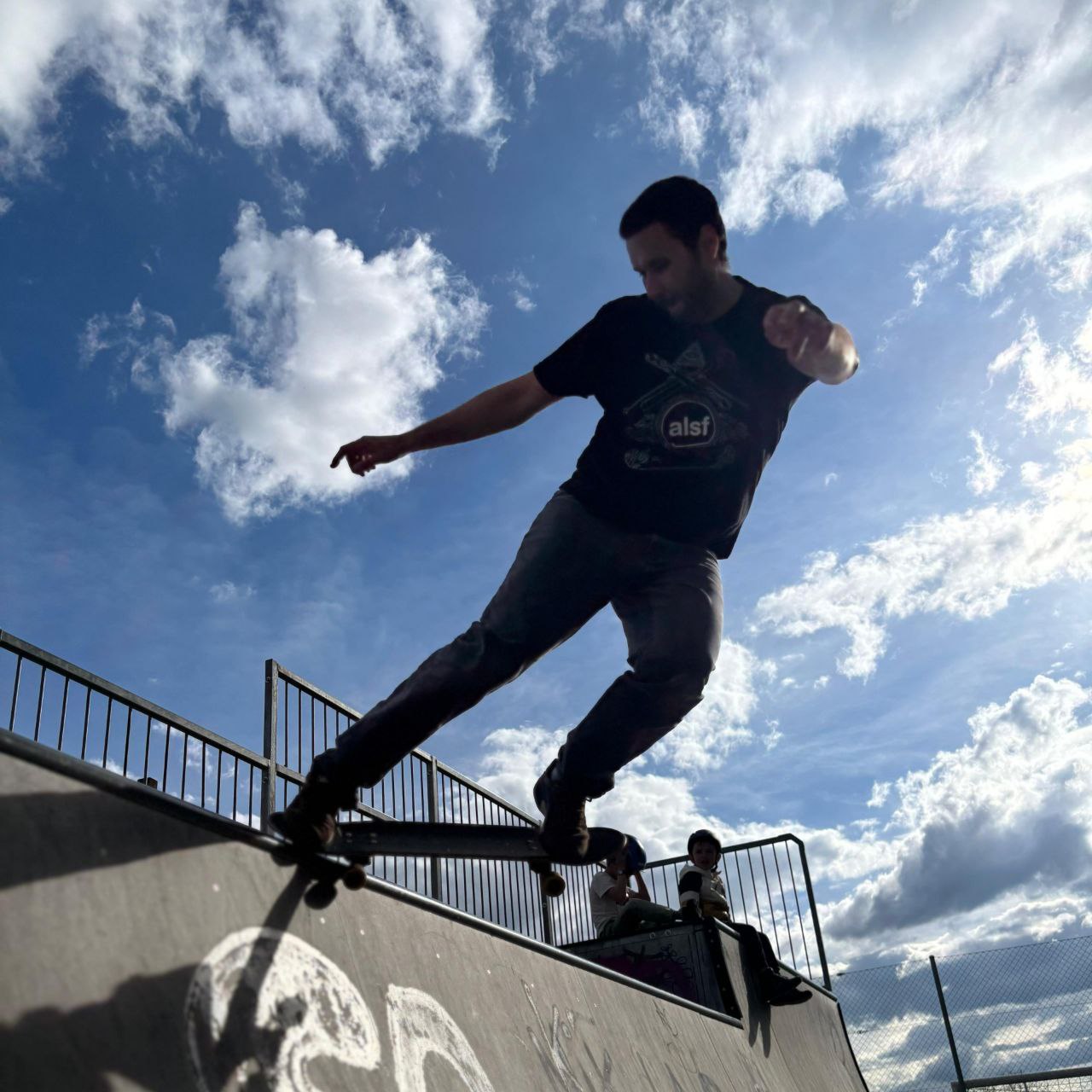 Black ALSF Tee – Image 4